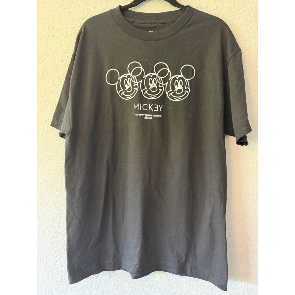 Disney By Neff Official Mickey Mouse Too Many People Grow Up Men's T-Shirt Large